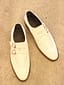 Men's New Handmade White Leather Stylish Double Monk Strap Dress & Occasion Shoes