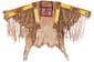 Men's OLD STYLE Native American Buckskin Beige Buffalo Suede Leather POWWOW Beaded War Shirt