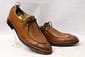 Men's New Handmade Leather Shoes Tan Leather Stylish Lace Up Dress & Formal Wear Shoes