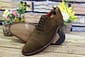 Men's Handmade Leather Shoes Brown Suede Leather Cap Toe Style Lace Up Dress & Formal Wear Shoes