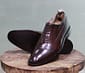 Men's New Handmade Leather Shoes Brown Leather Lace Up Stylish Cap Toe Dress & Formal Leather Shoes