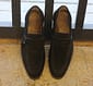 Men's Handmade Black Suede Leather Stylish Loafer Slips On Best Formal Moccasin Shoes