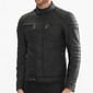 Men's Handmade Biker Arrow Malcolm Merlyn Black Fashion Leather Jacket